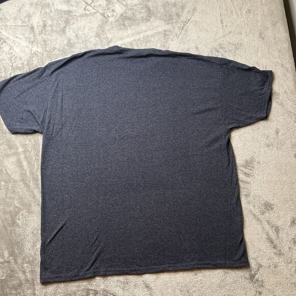 Deer Bear Beer Shirt Men’s 2XL Gray Yellow Graphic Tee Short Sleeve Hunting - Picture 4 of 6